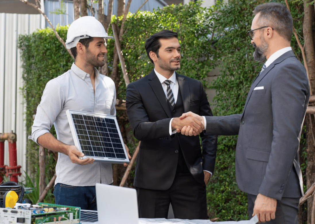 Centrale photovoltaïque au sol en autoconsommation