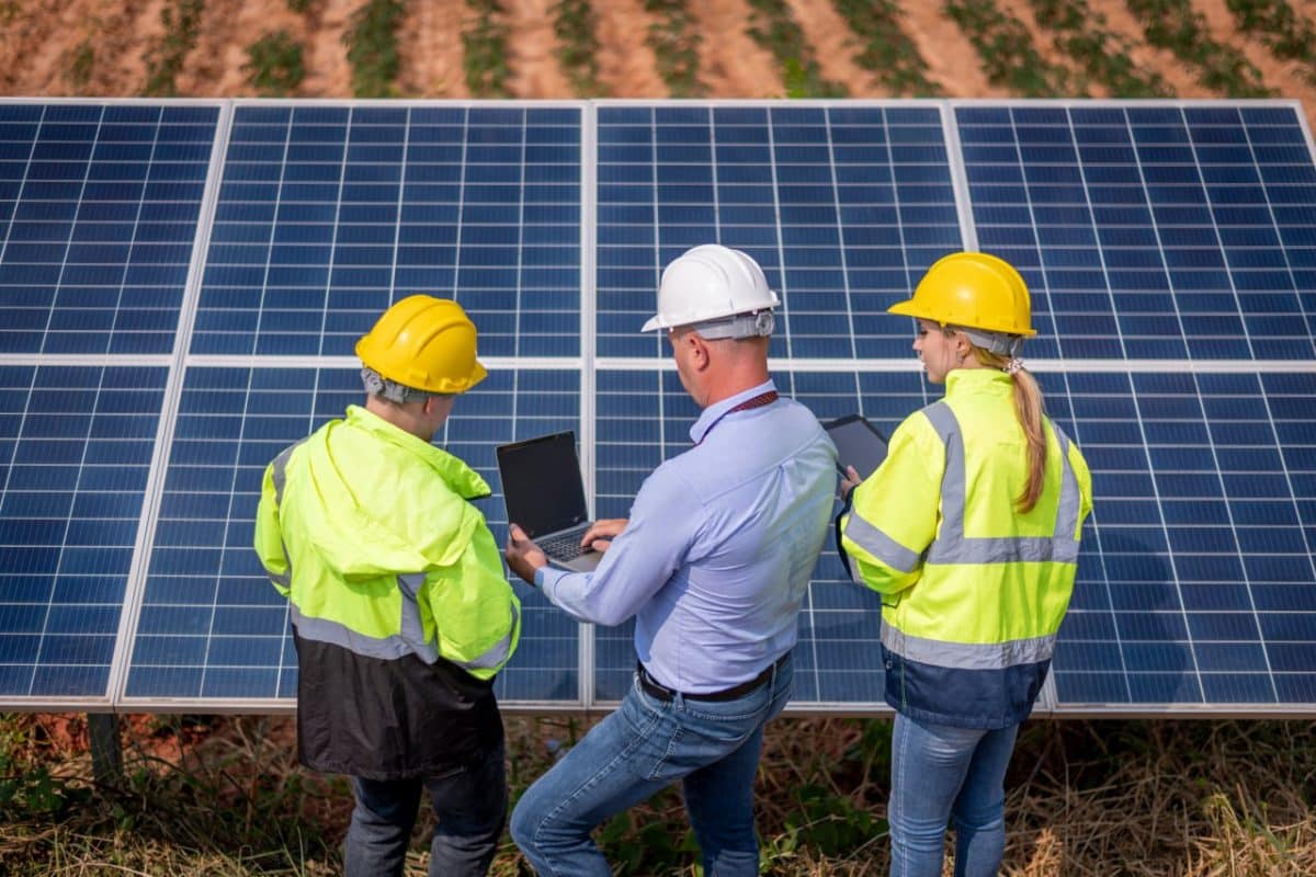 Permis de construire pour centrale photovoltaïque au sol