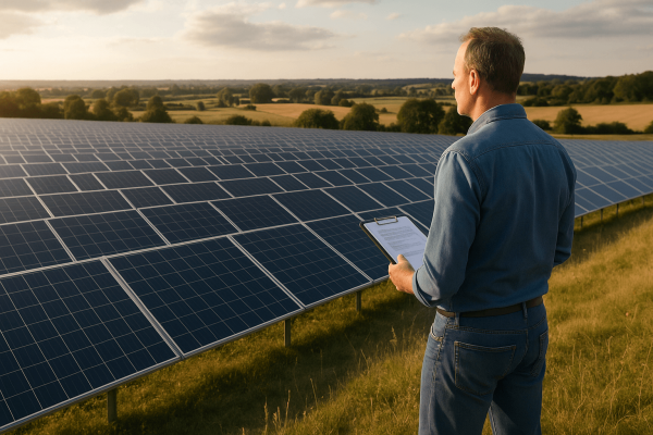 louer son terrain pour une central solaire photovoltaïque